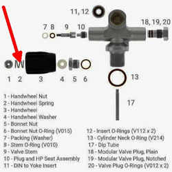 Dgx Handwheel Spring